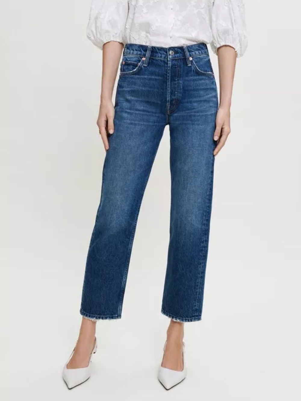 New! Maje Straight Blue Denim Jeans 👖 size 2